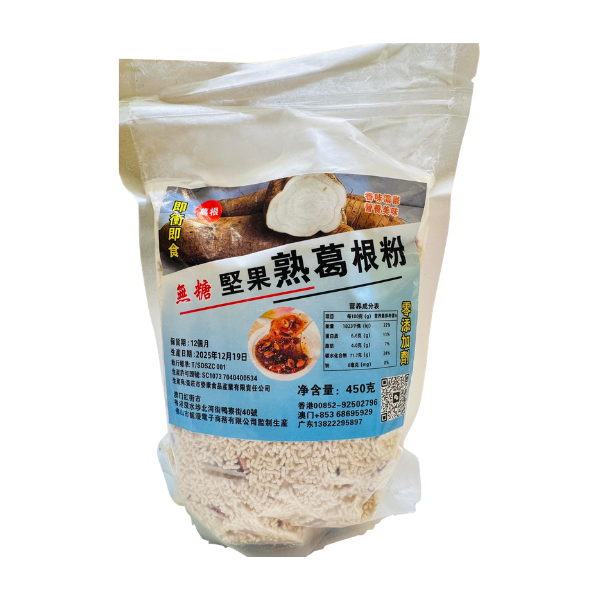 無糖堅果熟葛根粉